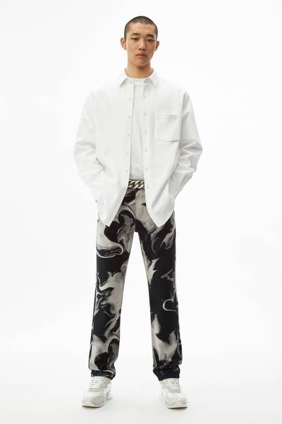 Alexander Wang CLASSIC FIT PRINTED JEANS outlook