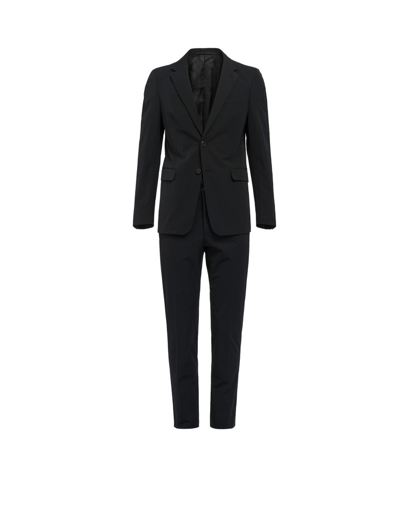 Technical fabric single-breasted suit 1