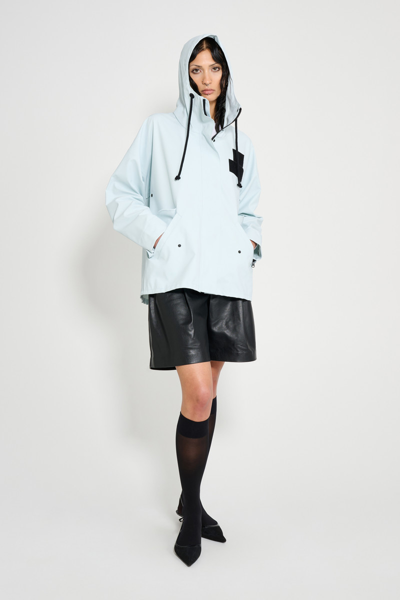 Faversham Matte Raincoat Frost Grey 4