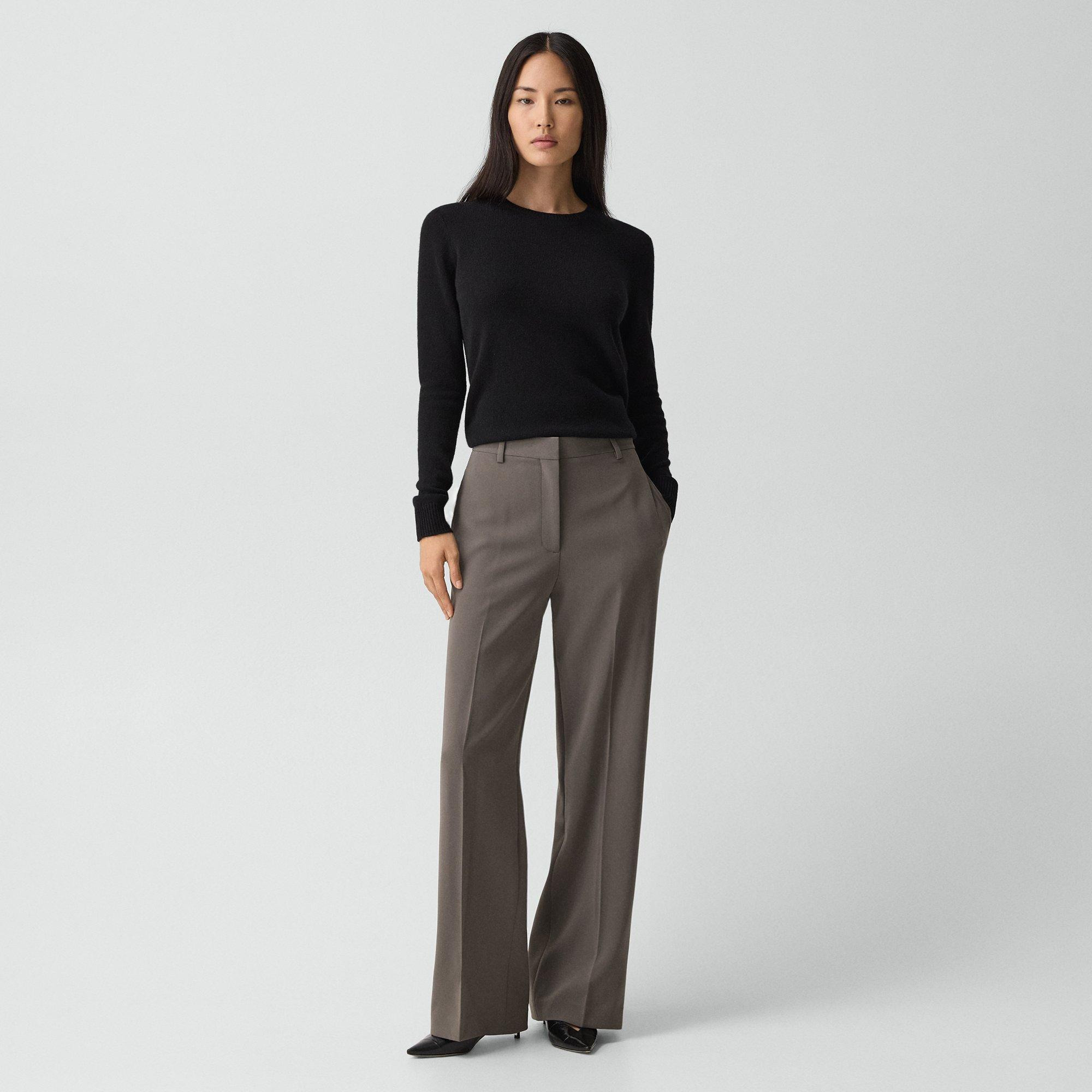 Straight Pant, 29'' in Admiral Crepe - 2