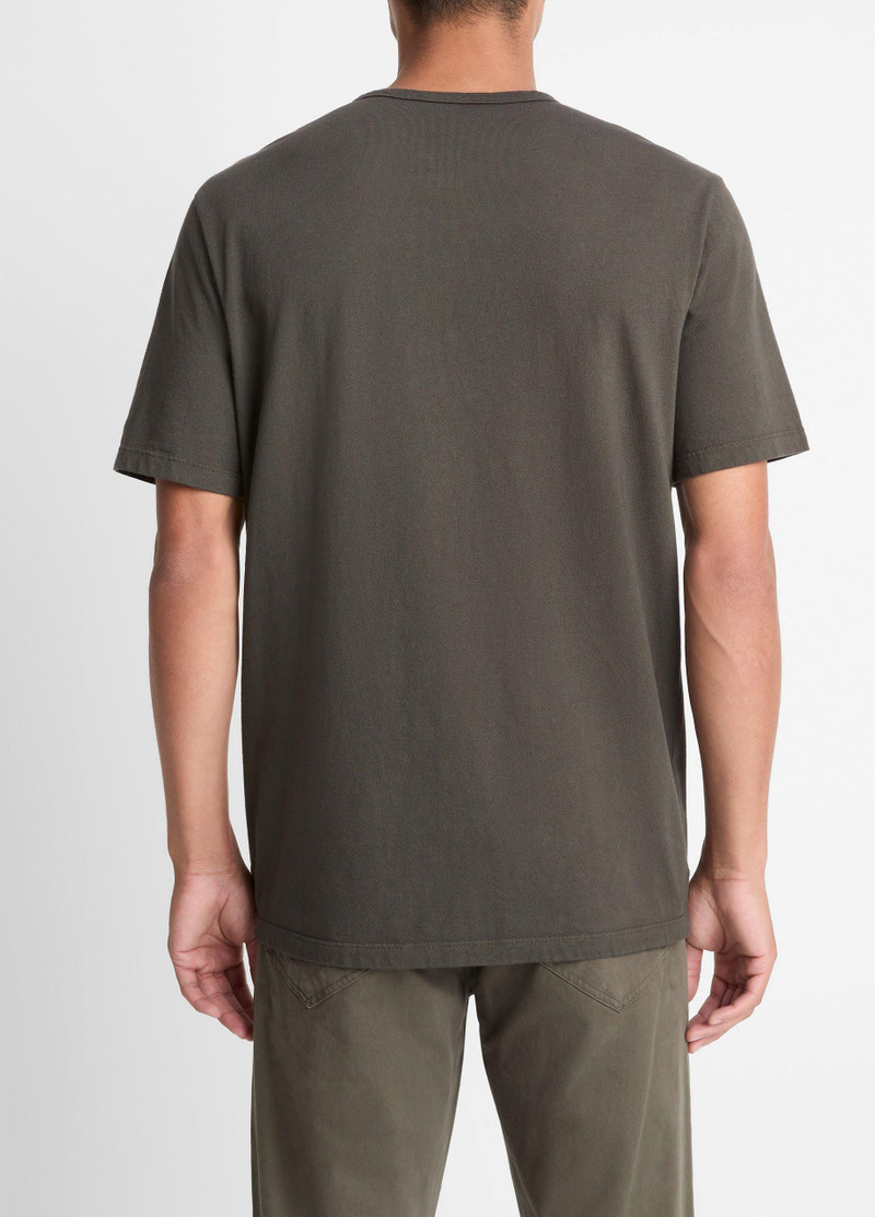 Vince Garment Dye Cotton T-Shirt outlook