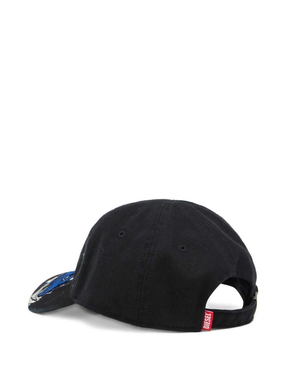 abstract-print baseball cap - 2