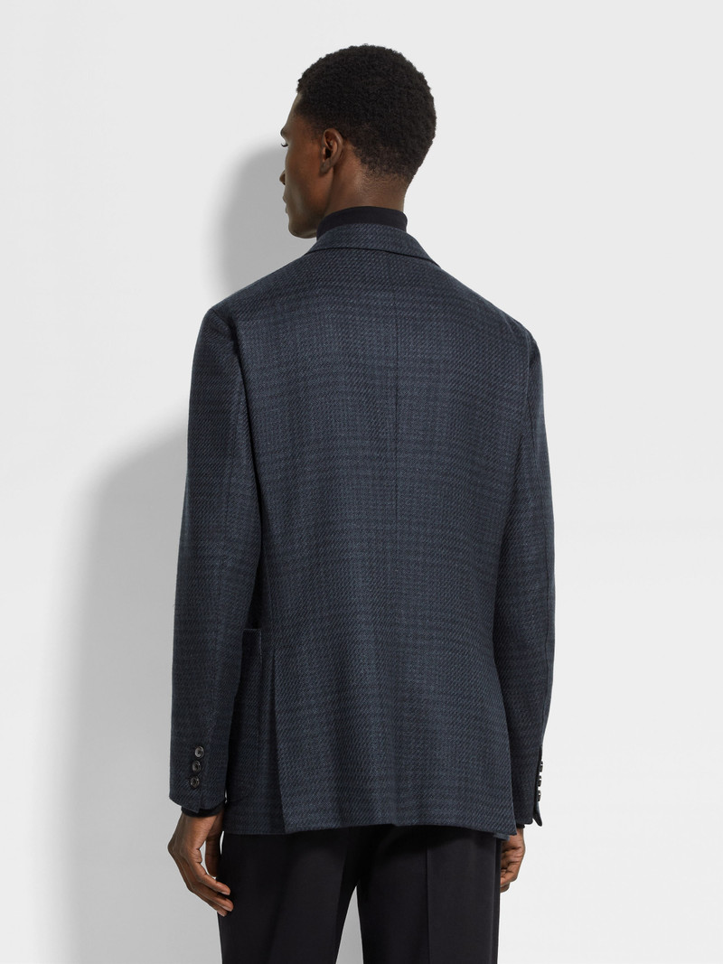 DARK GREEN OASI CASHMERE JACKET 5
