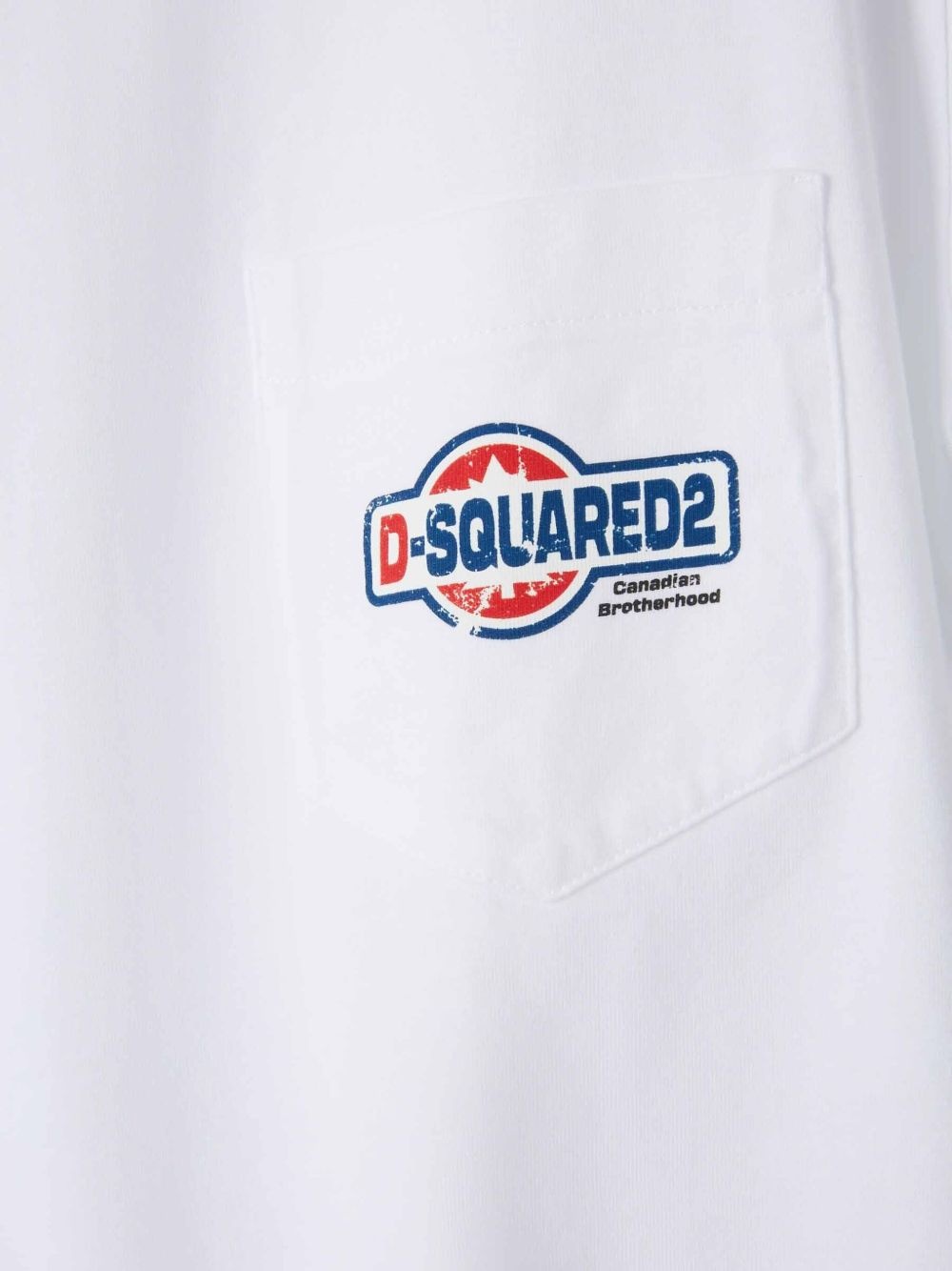 logo-patch pocket T-shirt - 3