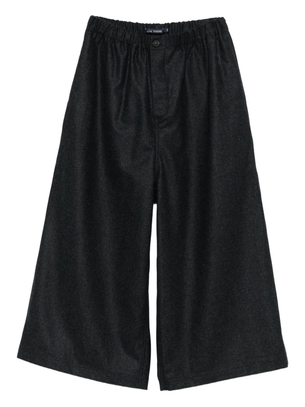 elasticated-waist trousers - 1