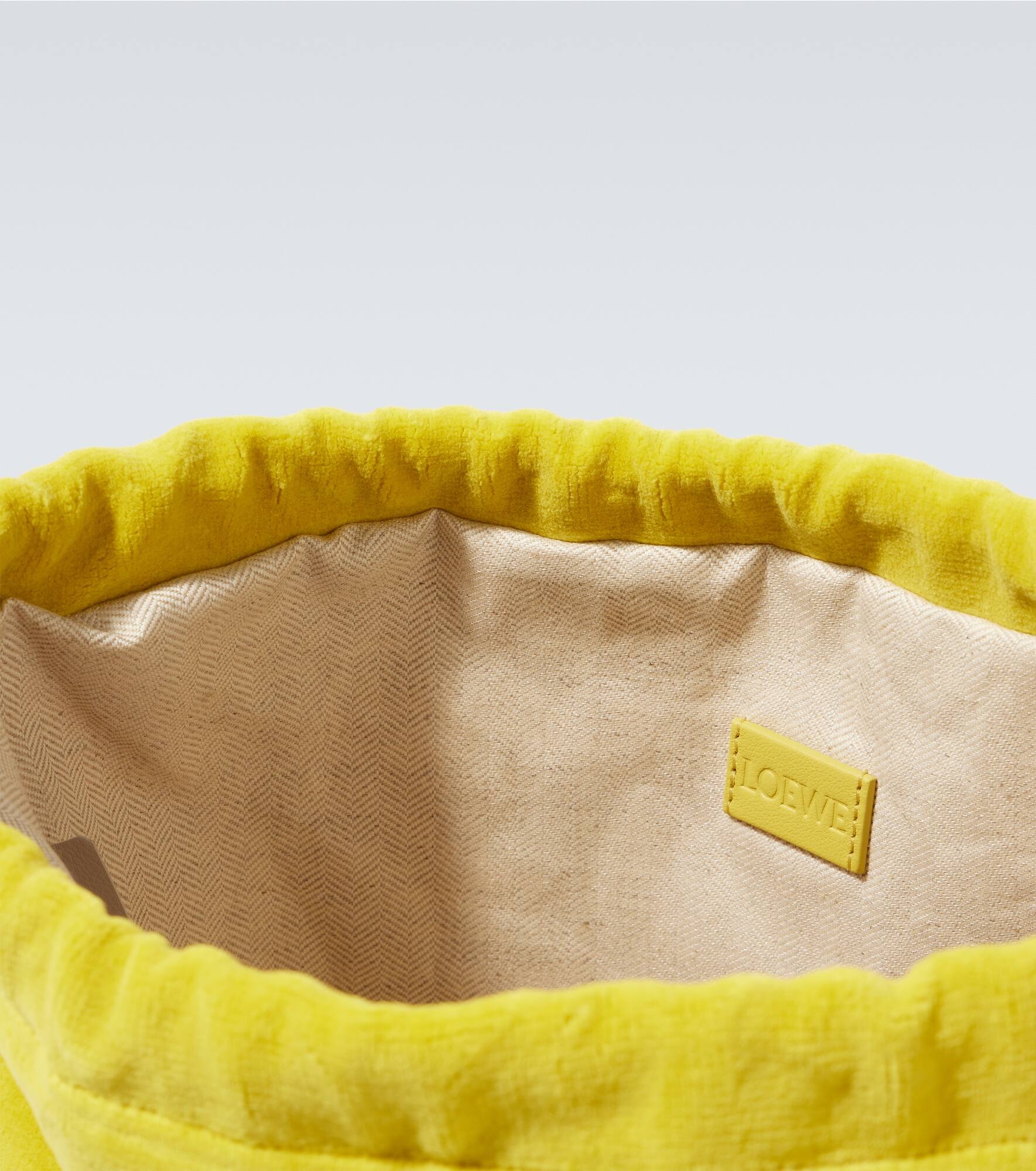 Paula's Ibiza Medium logo terry pouch - 4