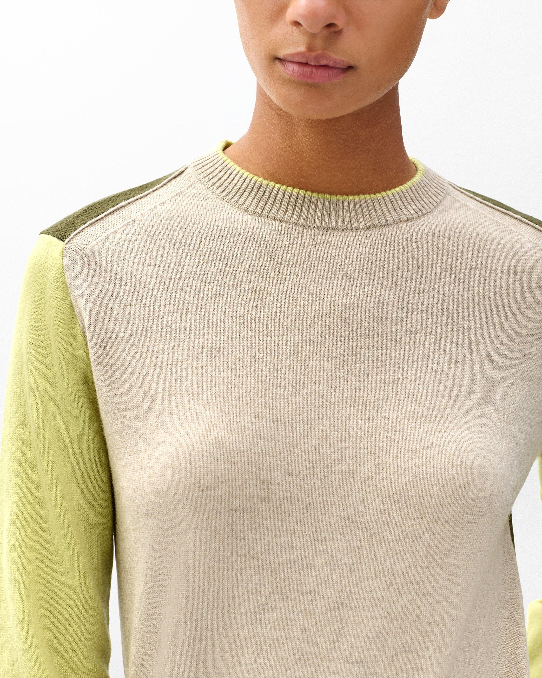 Taron Colorblock Wool Sweater - 5