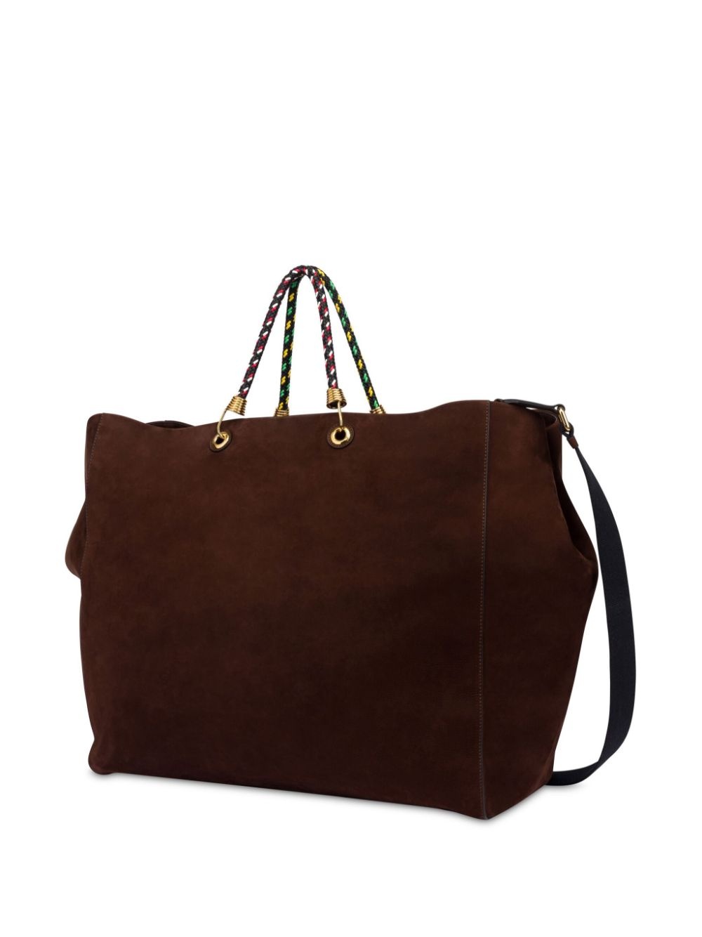 calf suede tote bag - 2