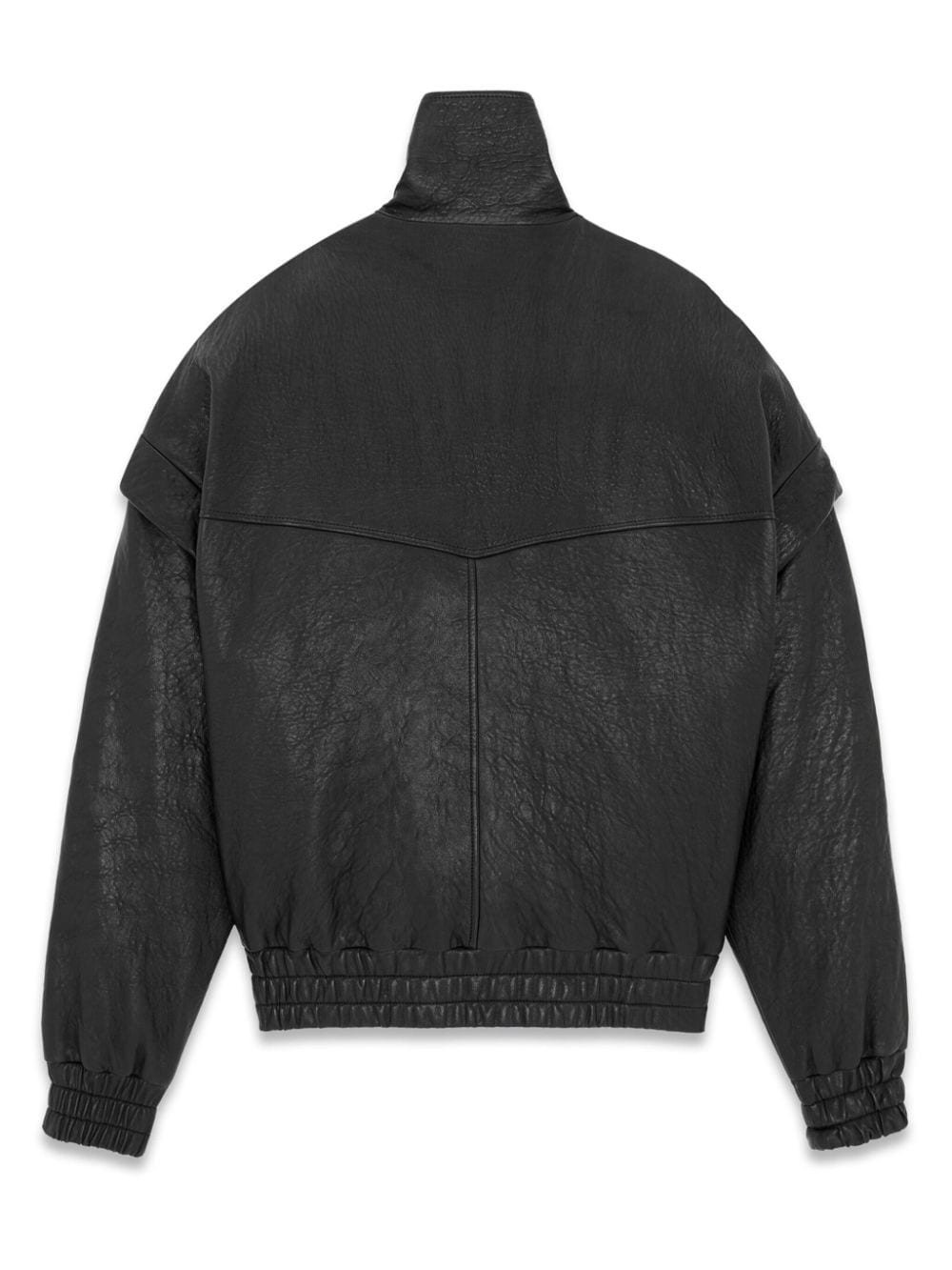 leather bomber jacket - 3