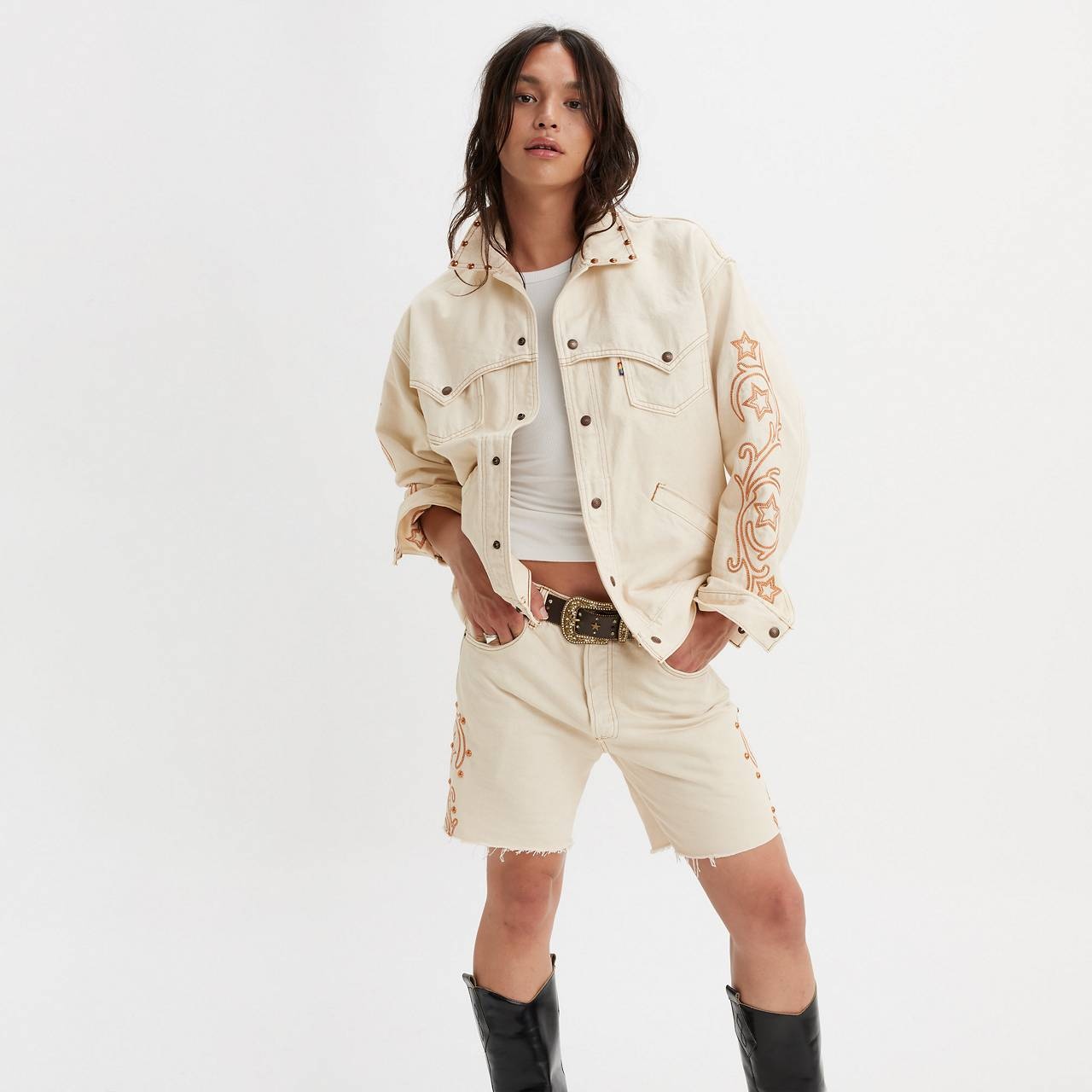 LEVI'S® PRIDE LIBERATION WESTERN TRUCKER JACKET - 5