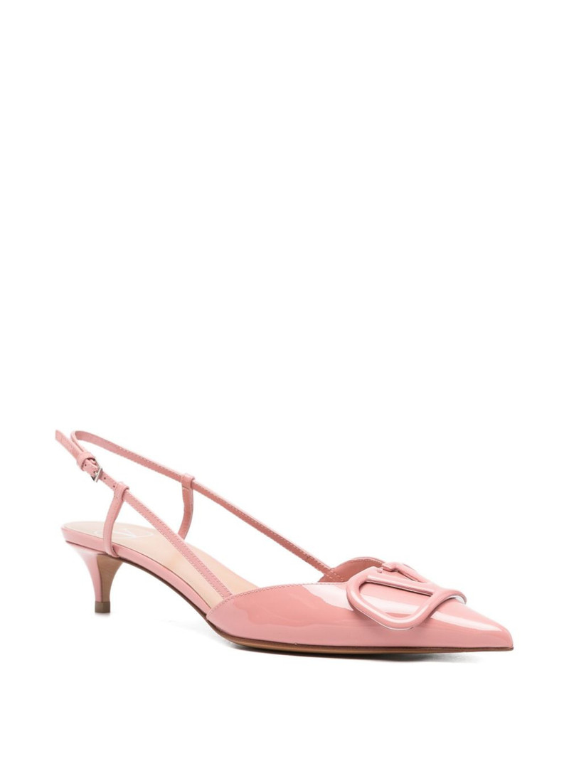 Valentino 40mm sling-back VLogo pumps outlook
