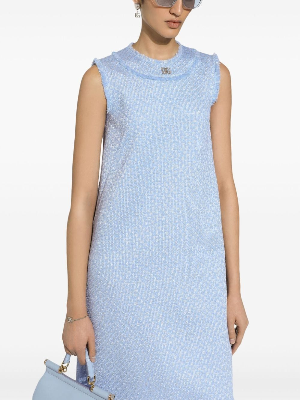Tweed mini dress - 3