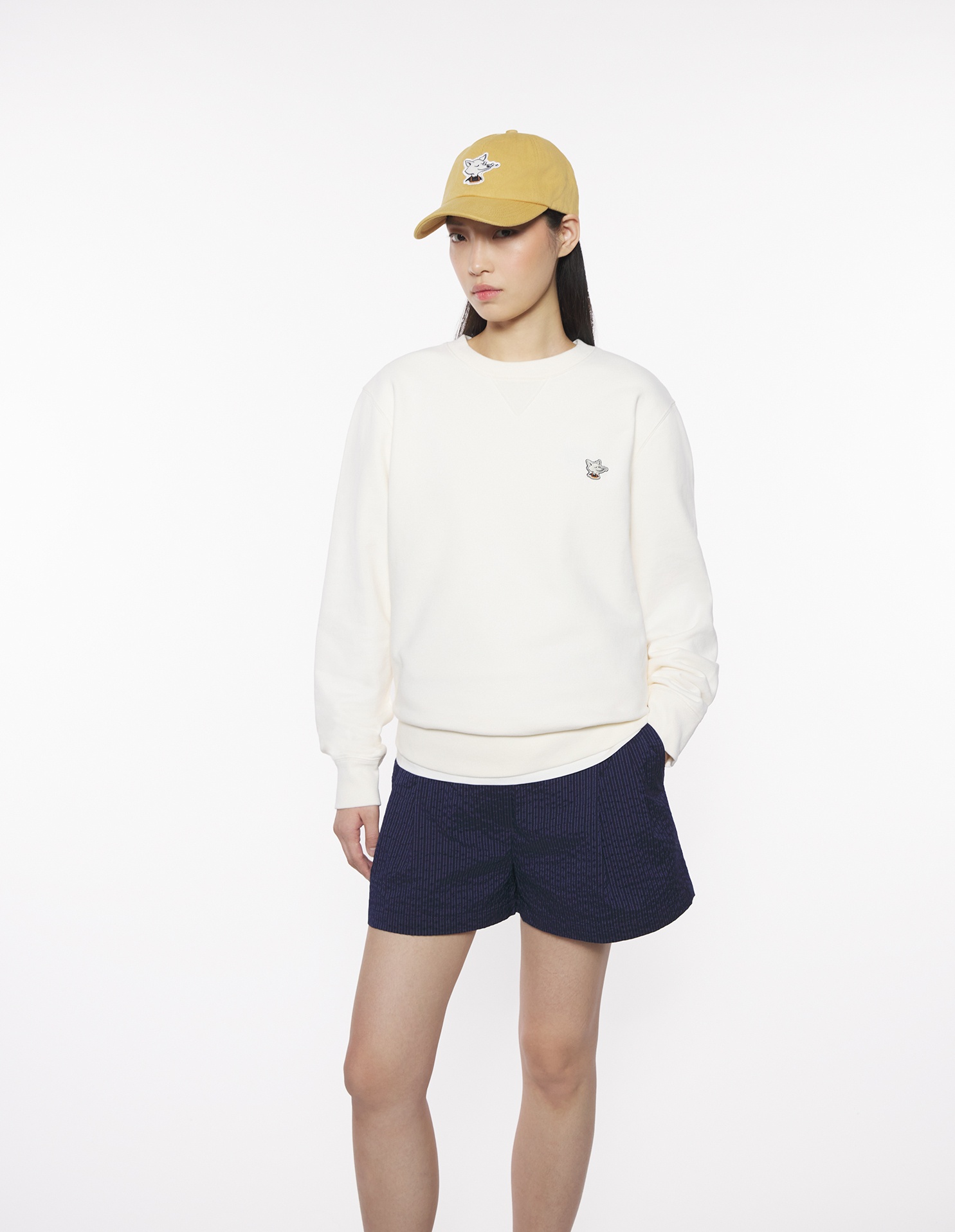 BARISTA FOX PATCH REGULAR SWEATSHIRT - 6