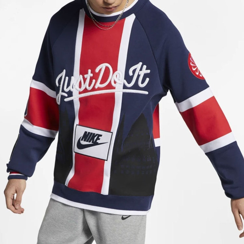 Men's Nike City Limited London Multicolor Splicing Red Blue 'Midnight Navy White University Red' AR1 3