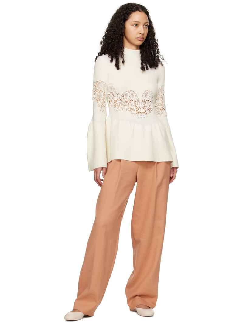 See by Chloé Beige Lynette Ballerina Flats outlook