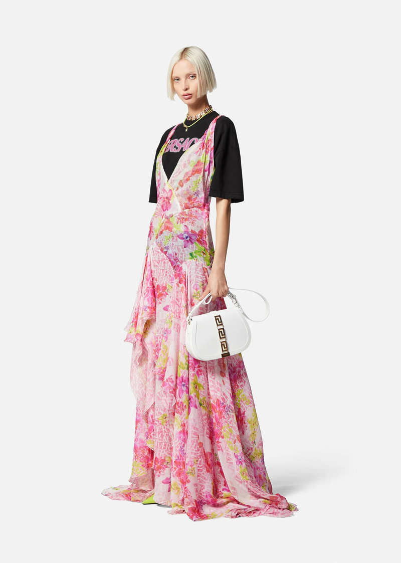 VERSACE Distressed Logo T-shirt outlook