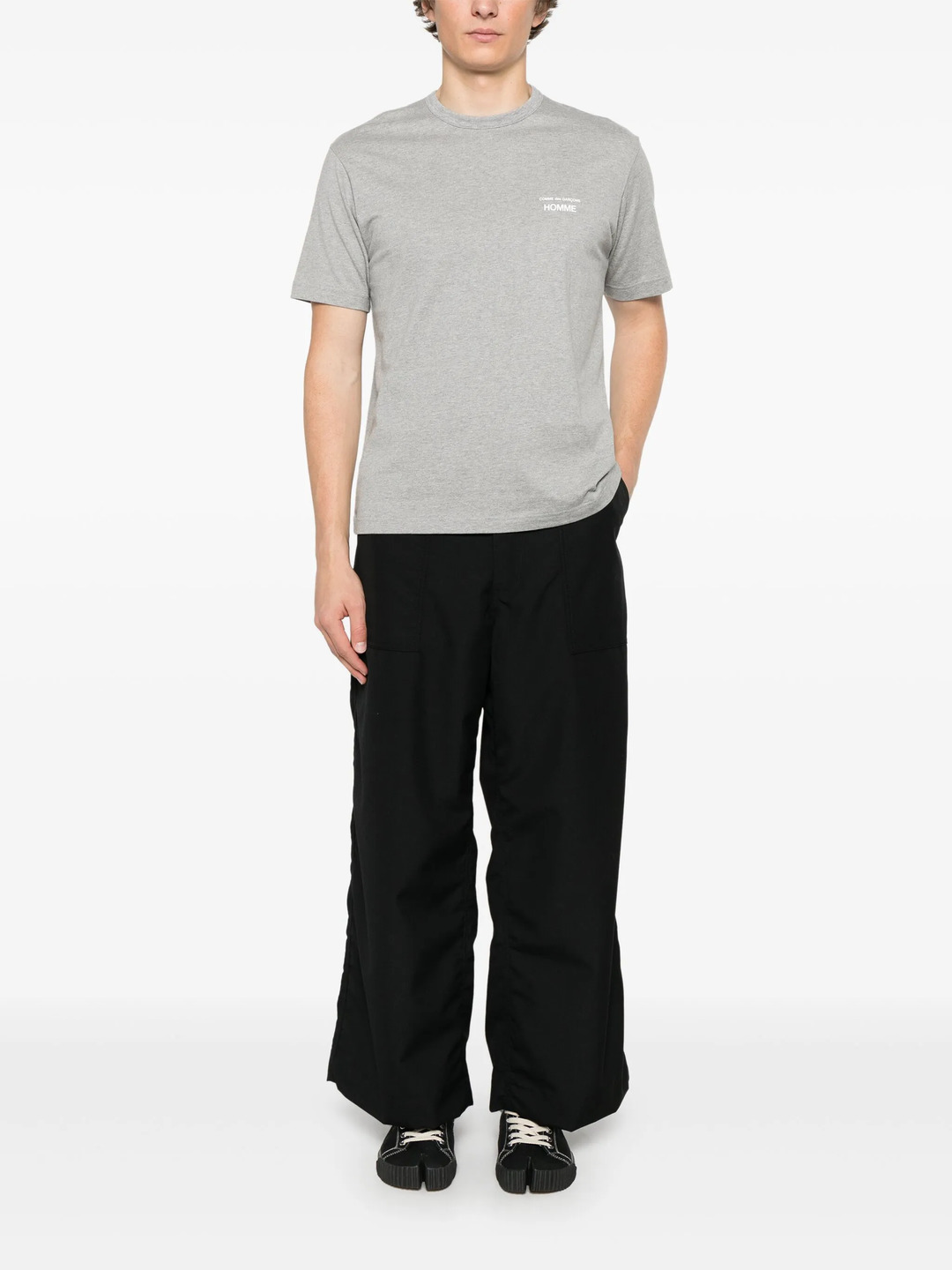 Basic Logo Print T-Shirt - 2