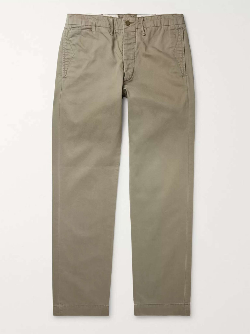 Cotton-Twill Chinos - 1