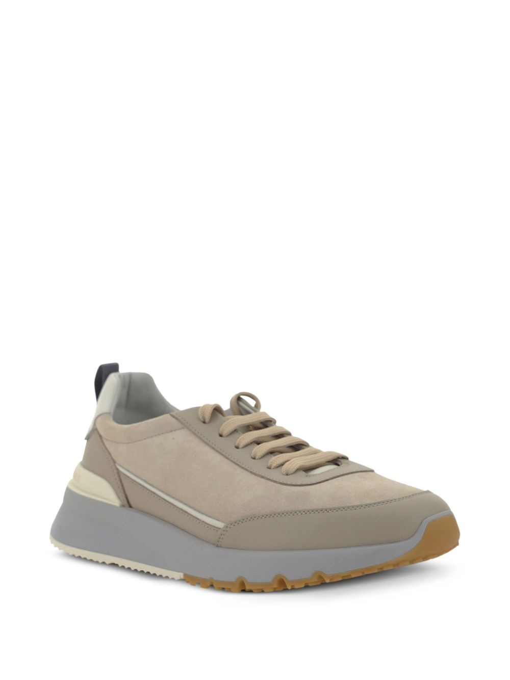 panelled sneakers - 2