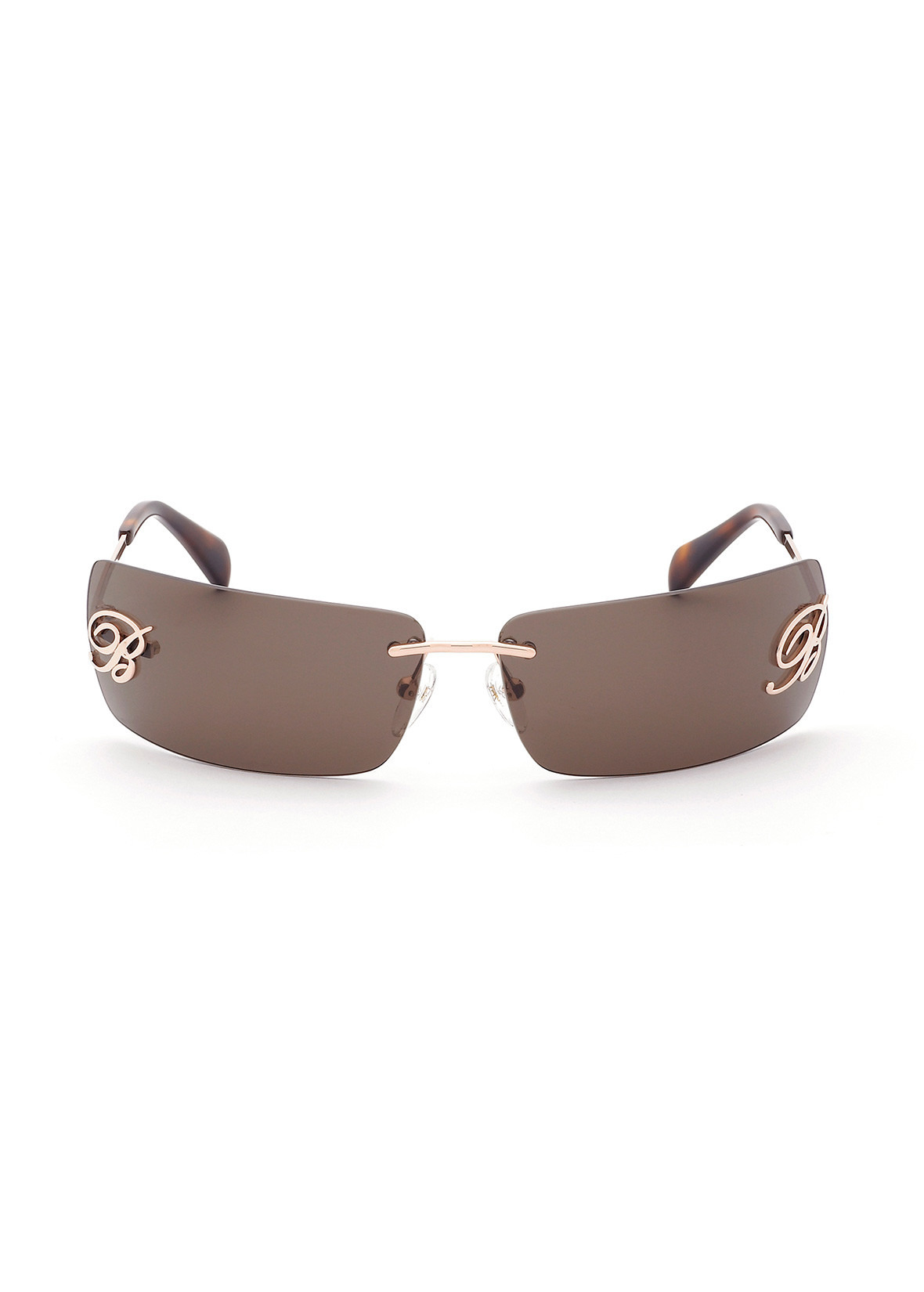 RIMLESS SUNGLASSES WITH THIN METAL TEMPLES - 2