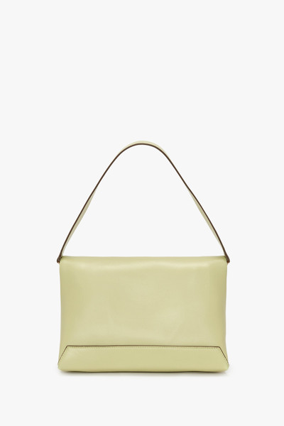 Victoria Beckham Chain Pouch With Strap In Avocado Leather outlook
