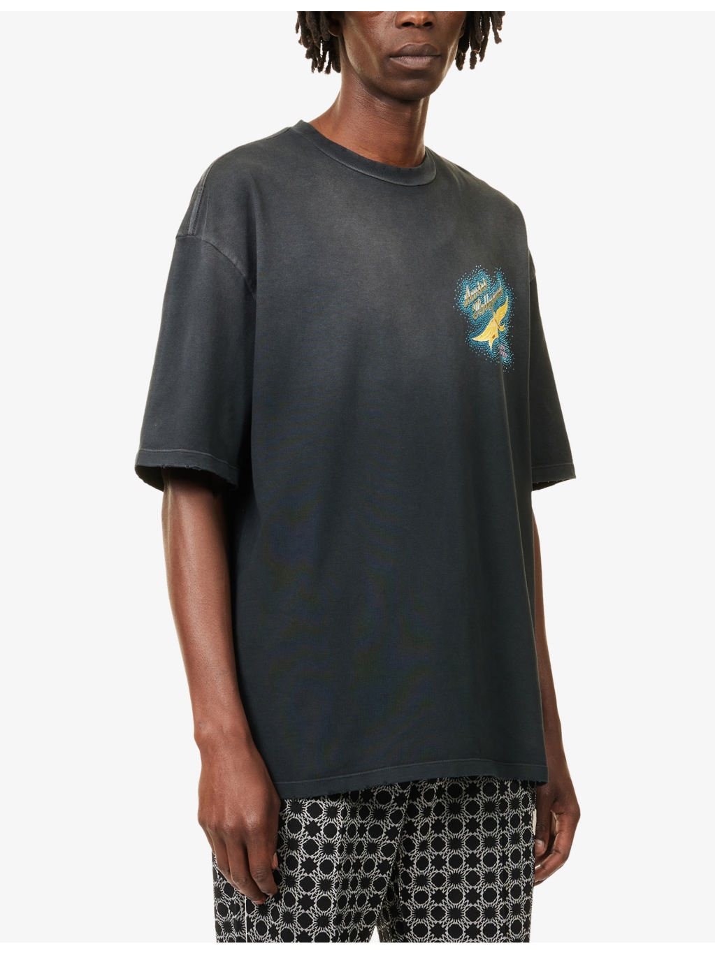 Crystal Wings Relaxed-Fit Cotton-Jersey T-Shirt - 3