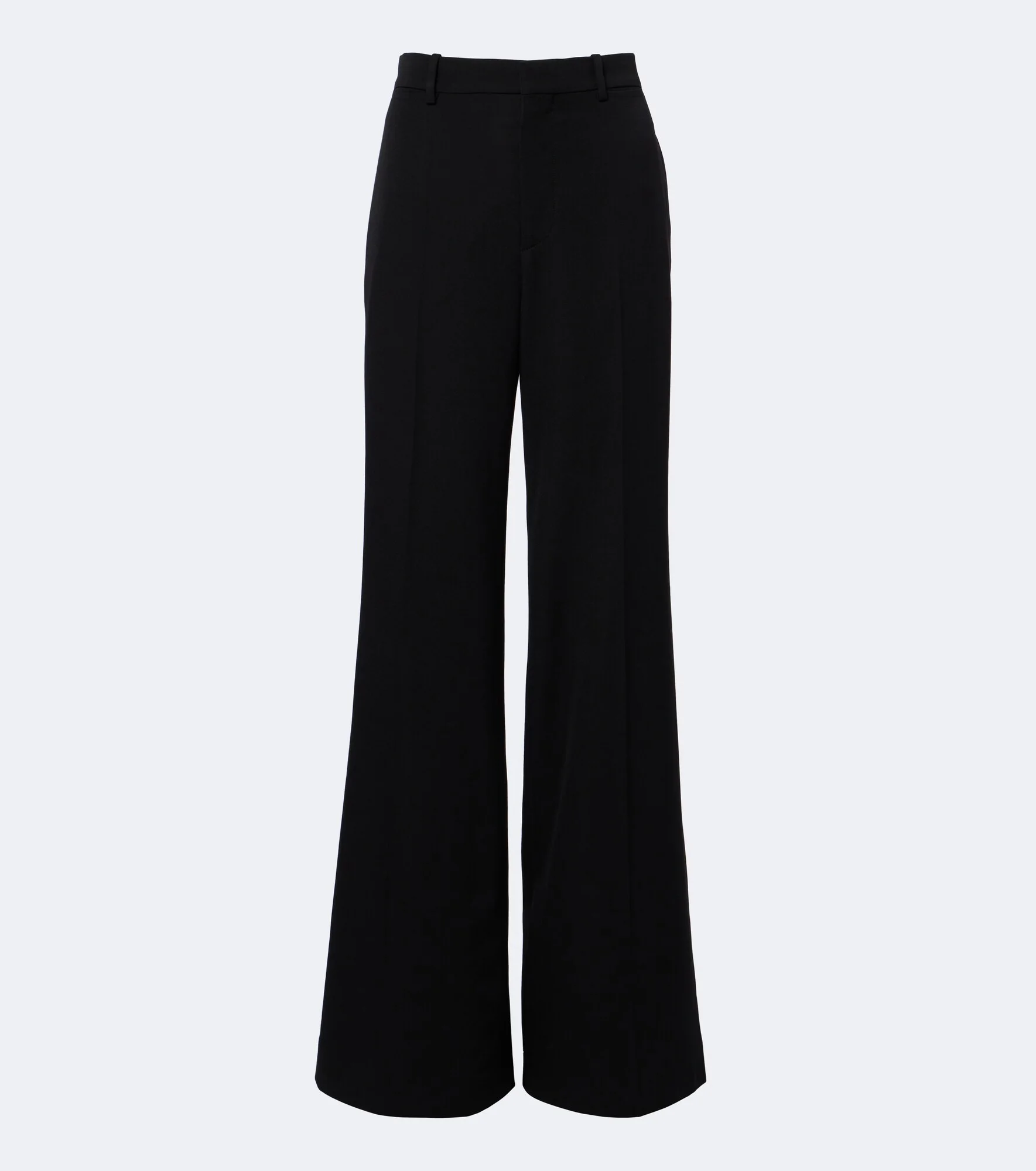 Virgin wool wide-leg pants - 1