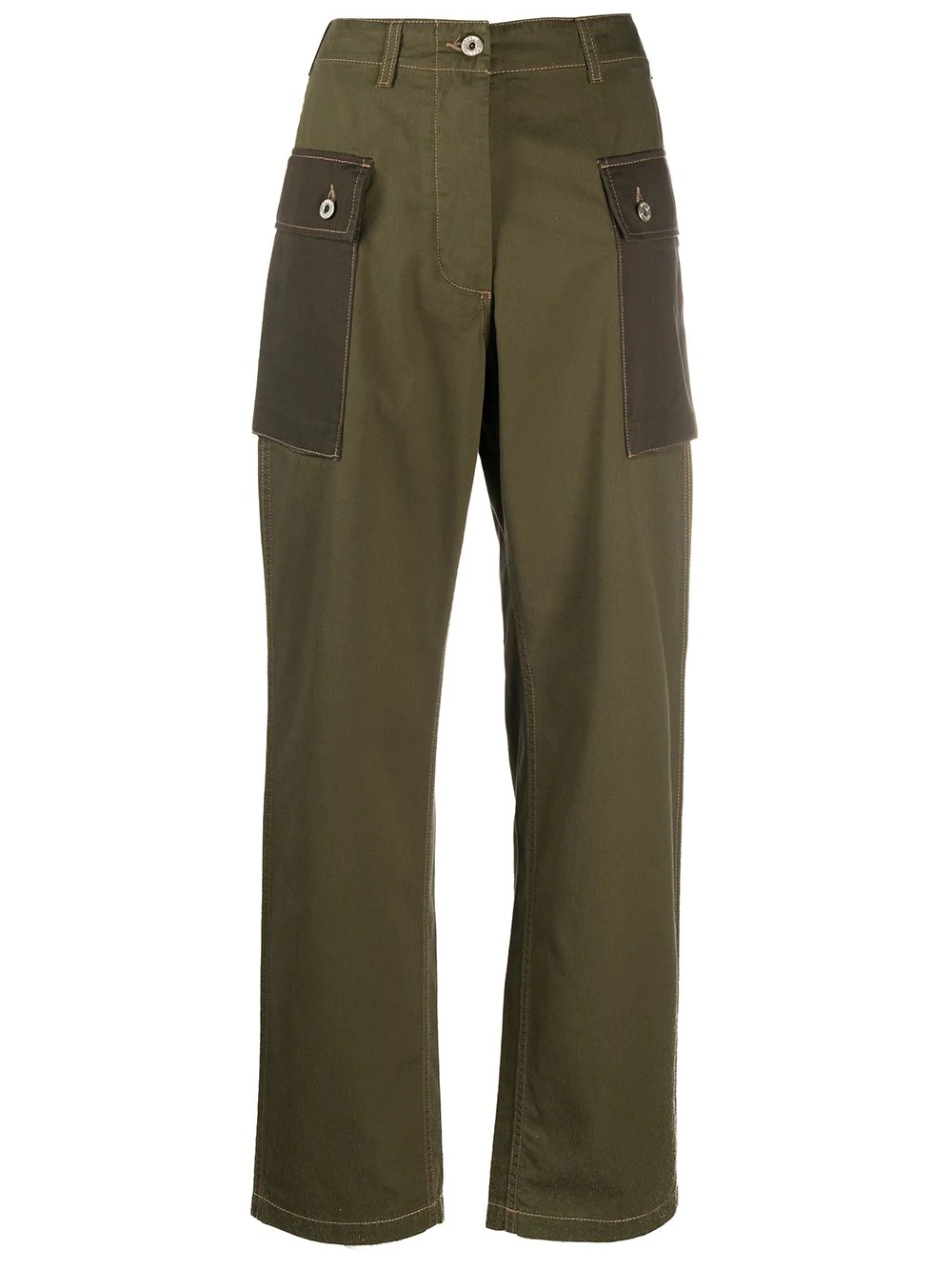 flap pockets trousers - 1