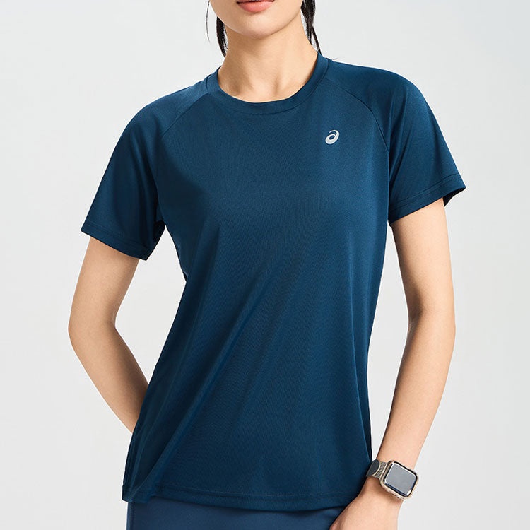 (WMNS) ASICS Inner Muscle™ Short Sleeve Top 'Thunder Blue' 2012D024-405 - 5