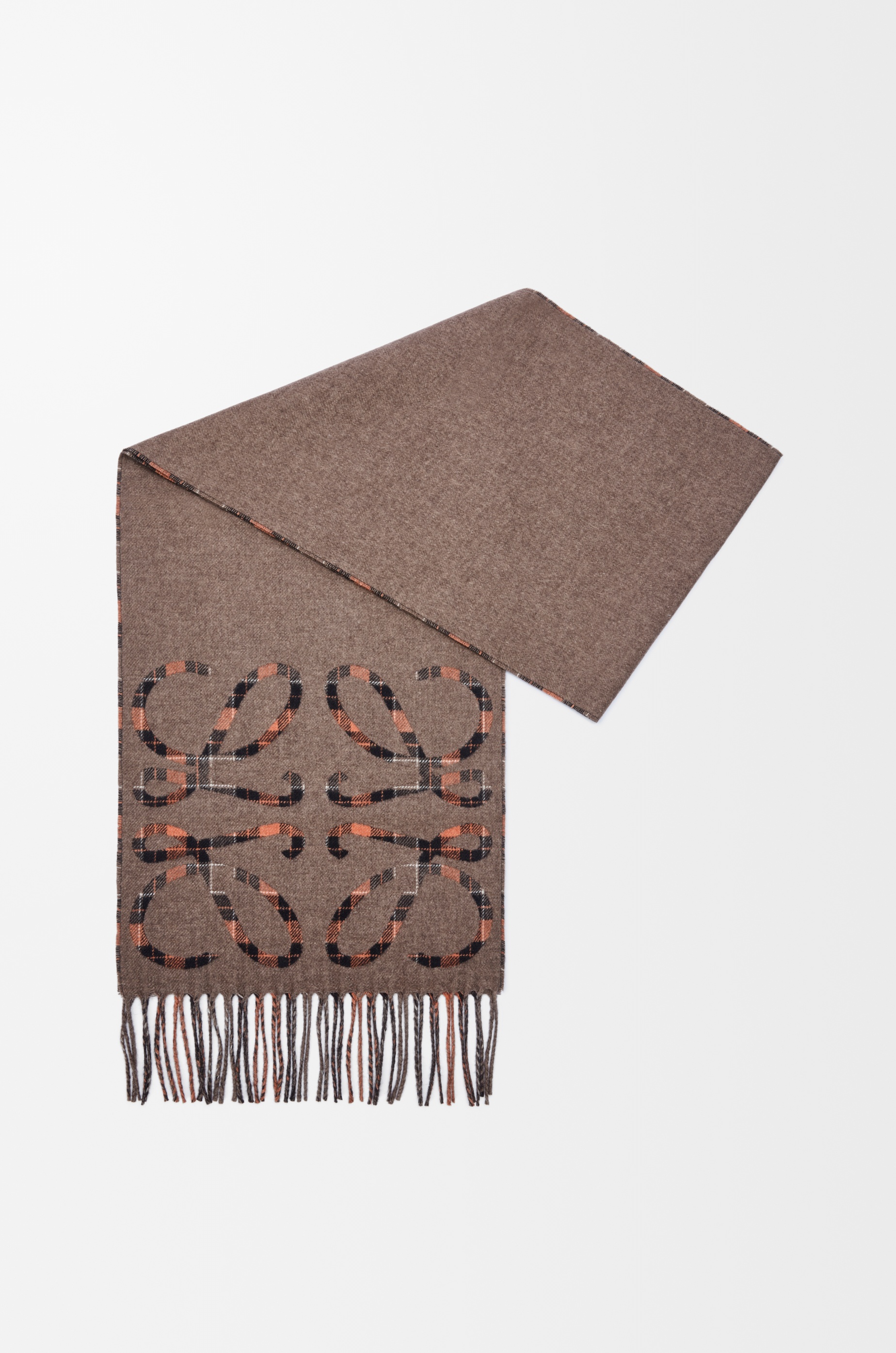 Anagram scarf in silk and cashmere - 2