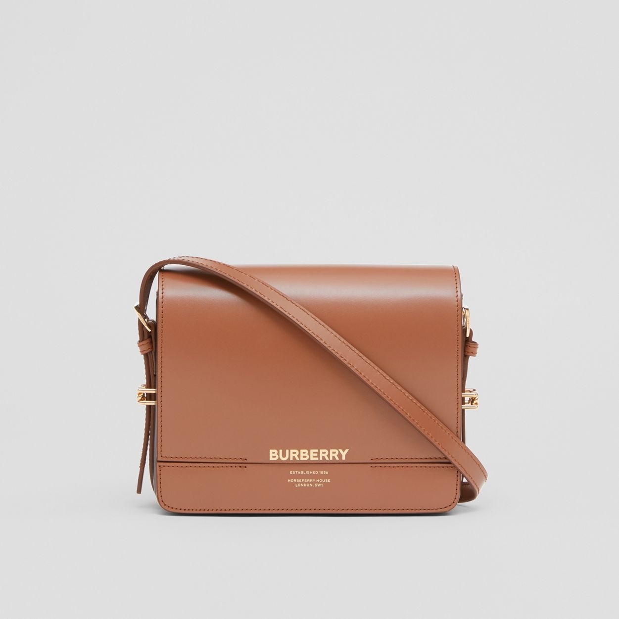 Small Two-tone Leather Grace Bag - 1