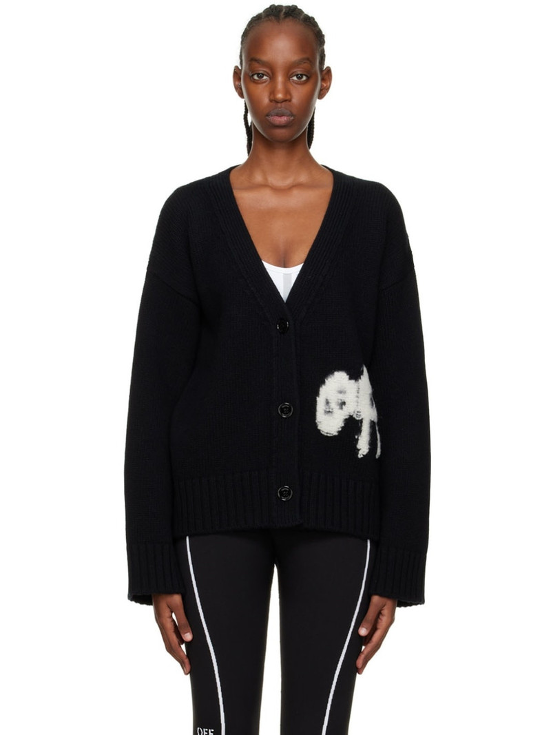 Off-White Intarsia Cardigan 1