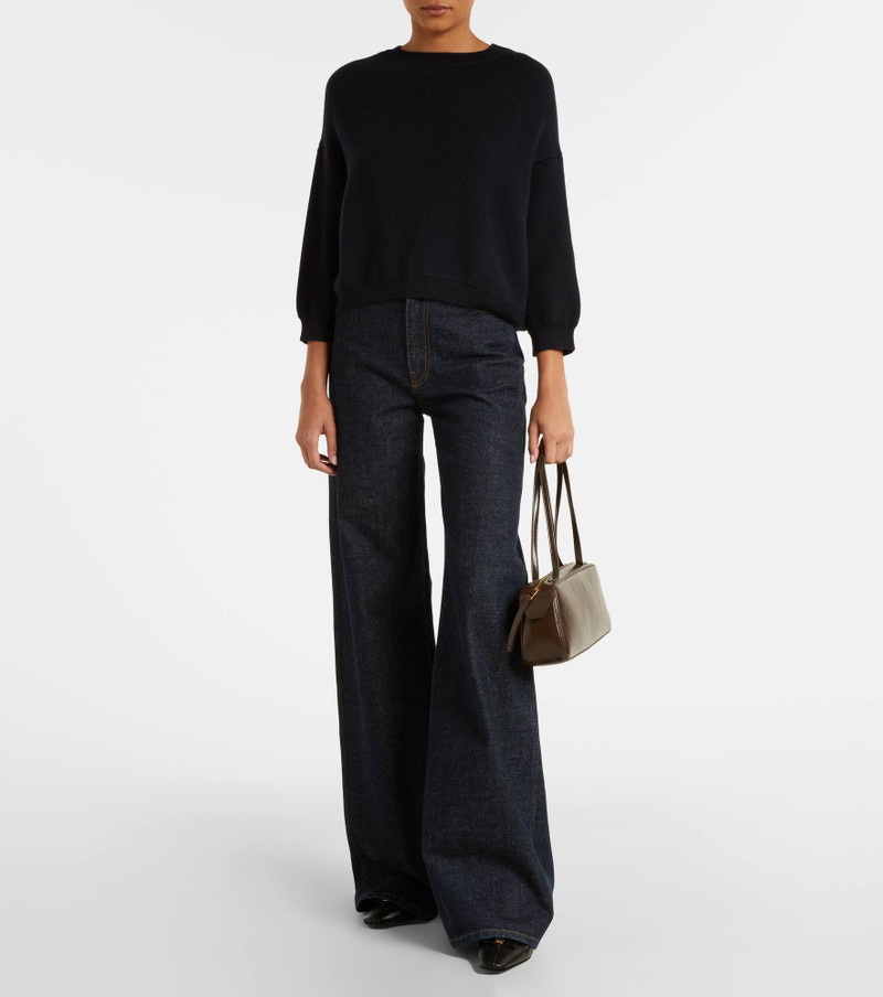 KHAITE Sabina cashmere and mohair sweater outlook