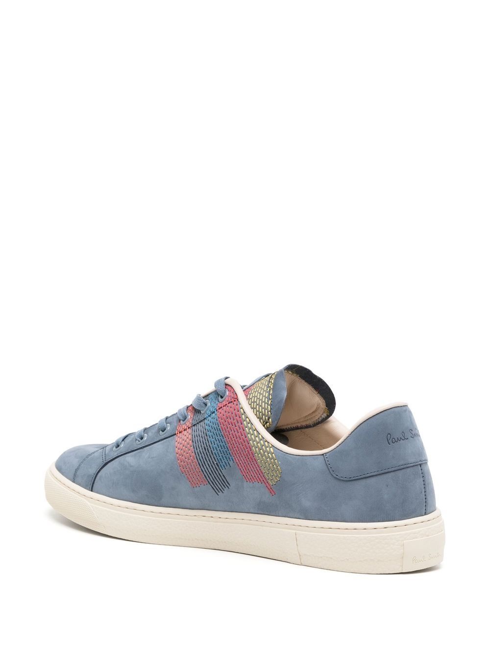 side-stripe low-top sneakers - 3