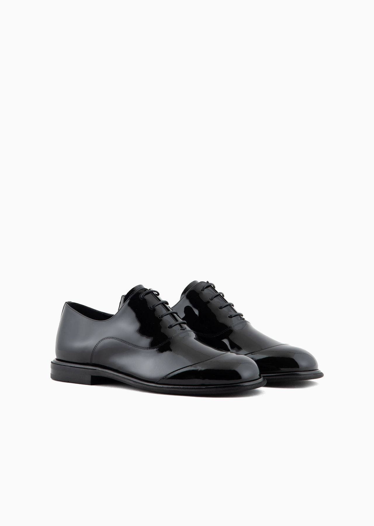 Patent-leather Derby shoes - 3