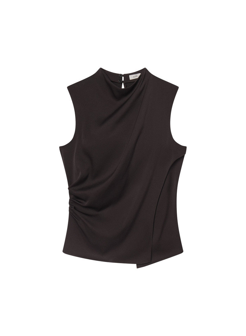 Amira Ruched Sleeveless Top 1
