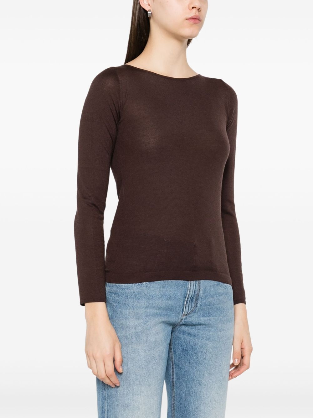 fine-knit T-shirt - 3