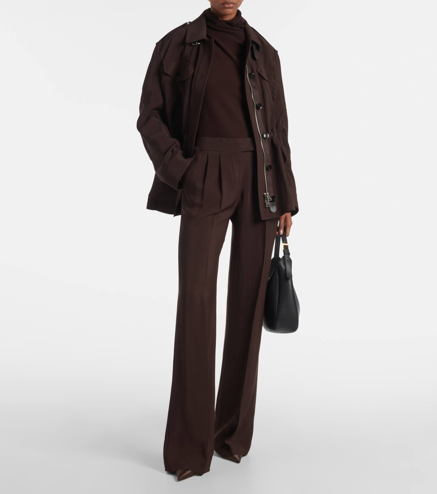 Cashmere and cotton turtleneck sweater - 2