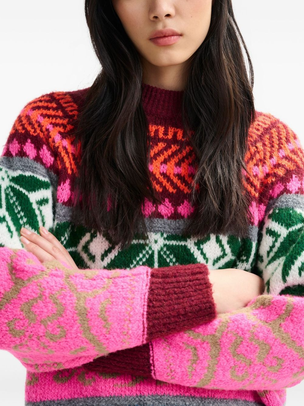 Irelando geomwtric-pattern sweater - 5