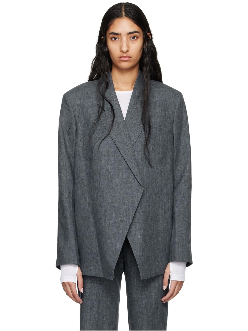 Gray Polus Blazer - 1