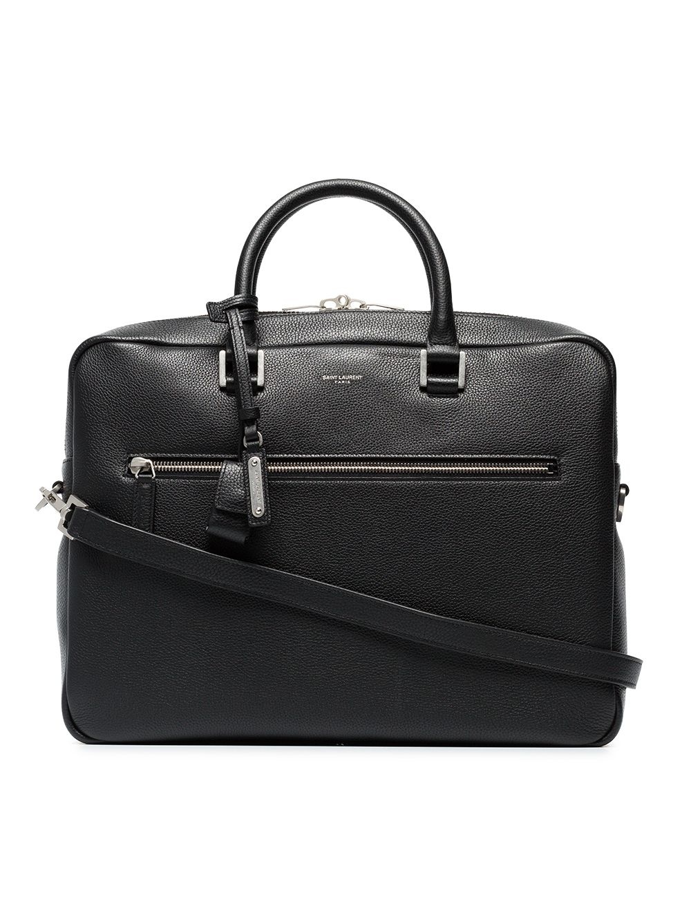 logo-print briefcase - 1