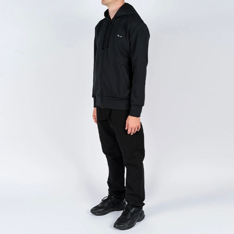 COMME des GARCONS PLAY Zip Up Hoodie 'Black' AZ-T254-051-1 - 3