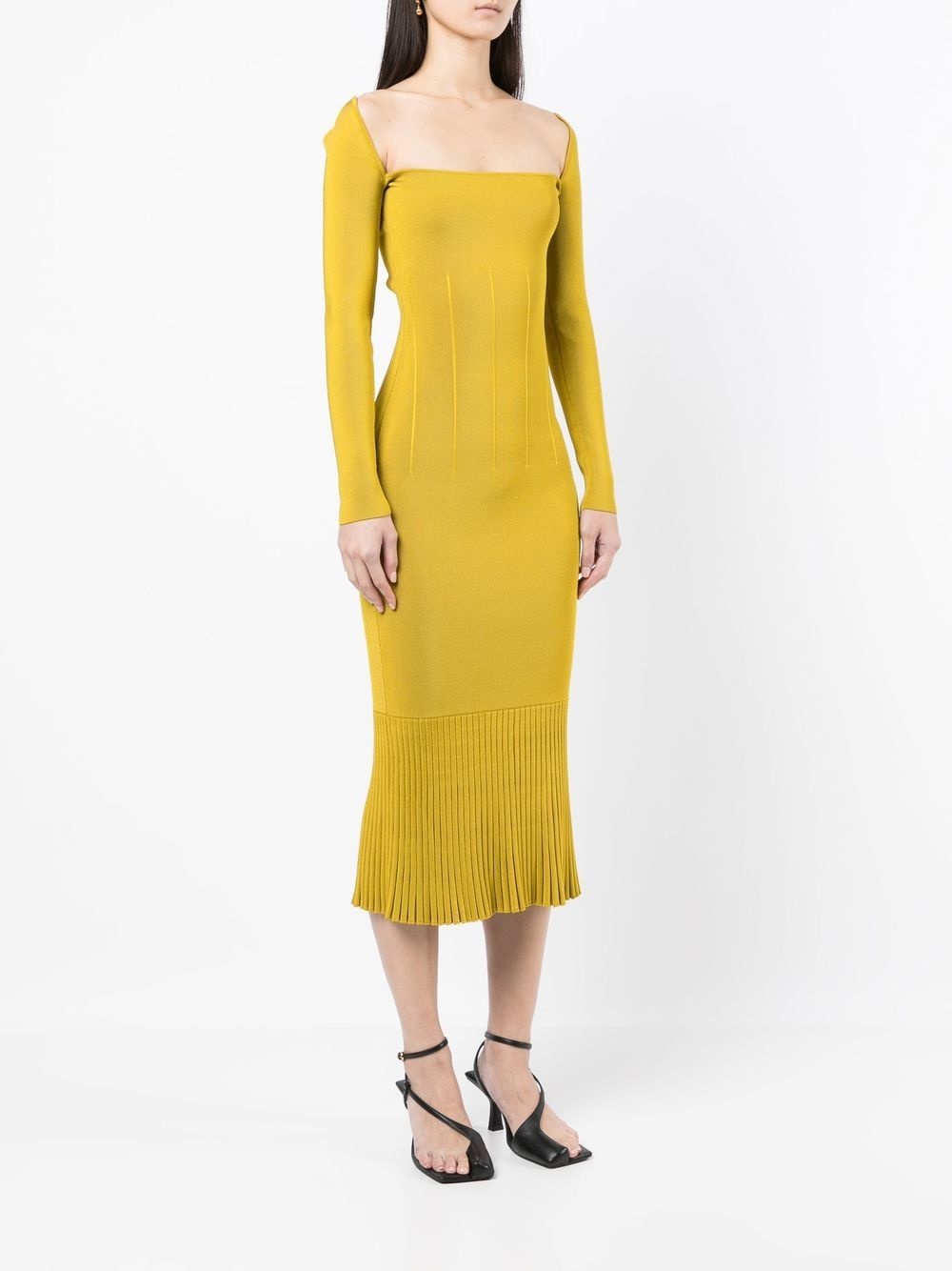 Atalanta long-sleeve knitted dress - 3