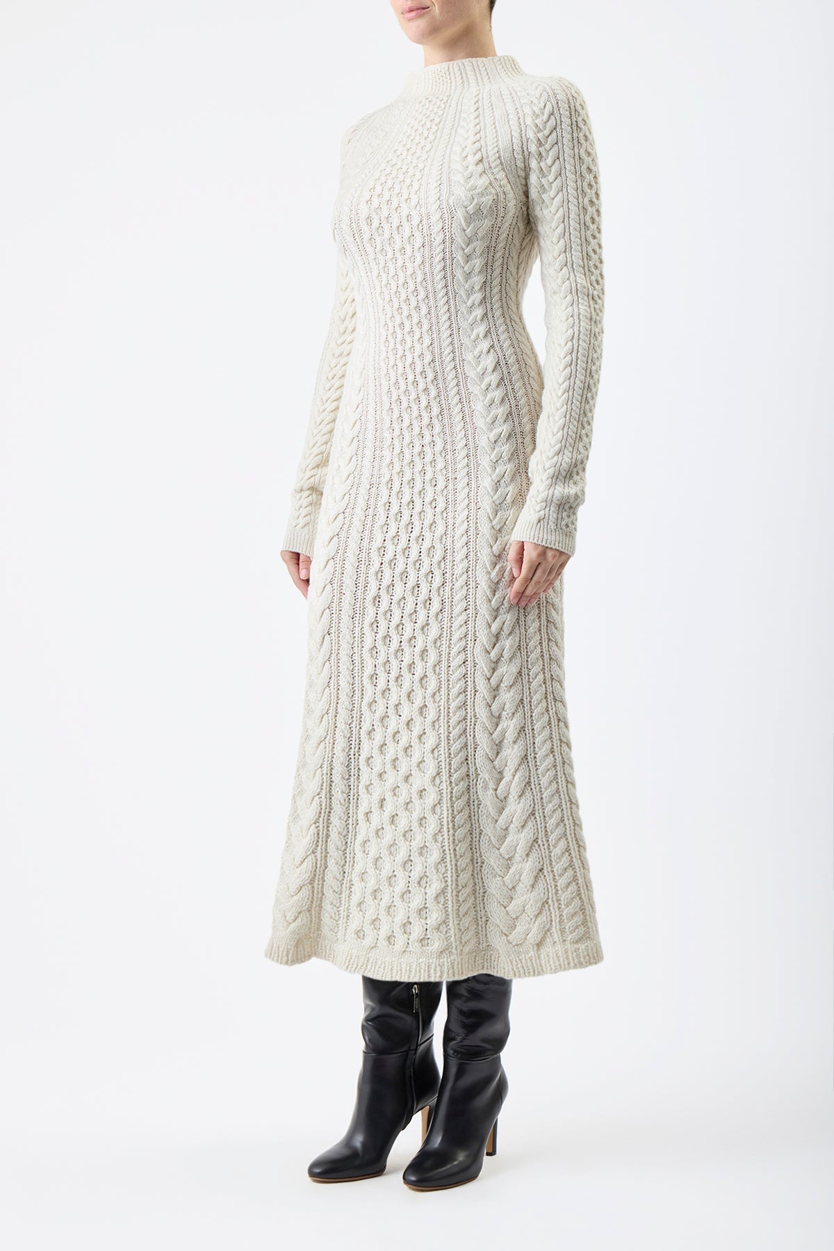 Amaris Dress in Cashmere - 4
