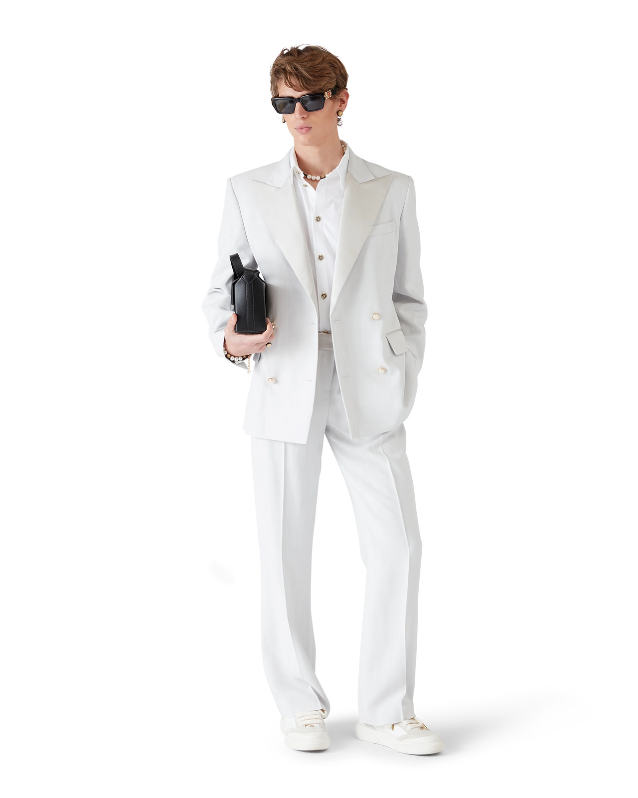 Double Breasted Tuxedo Jacket | Casablanca Paris - 2