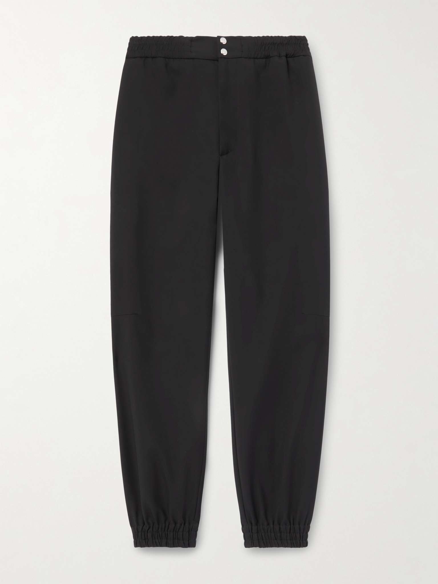 Tapered Wool-Gabardine Trousers - 1