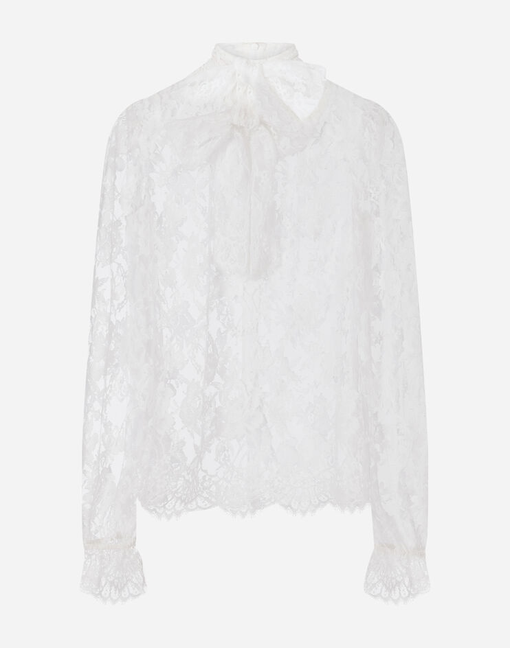 Chantilly lace blouse - 3