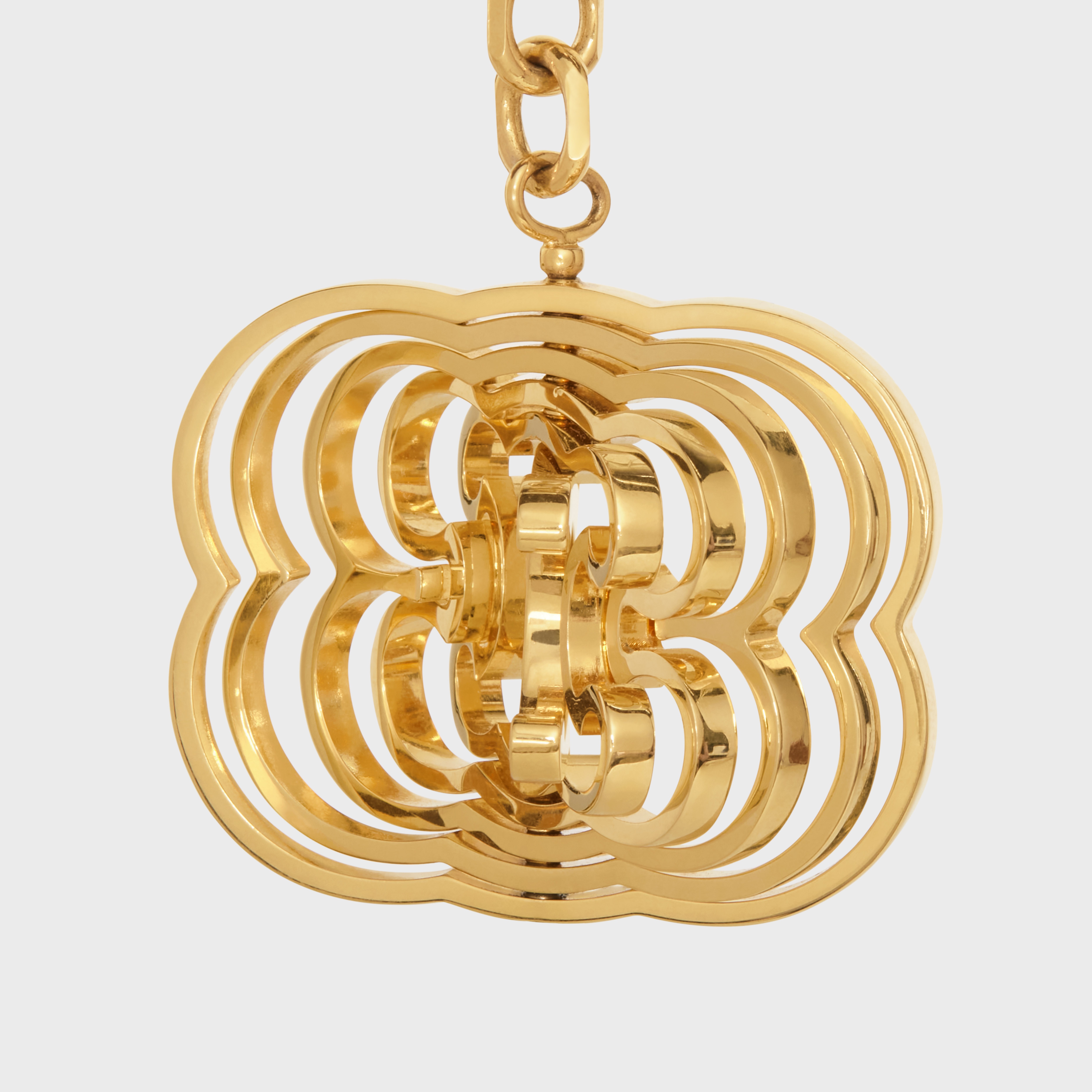 TRIOMPHE HELIX CHARM in Brass - 5