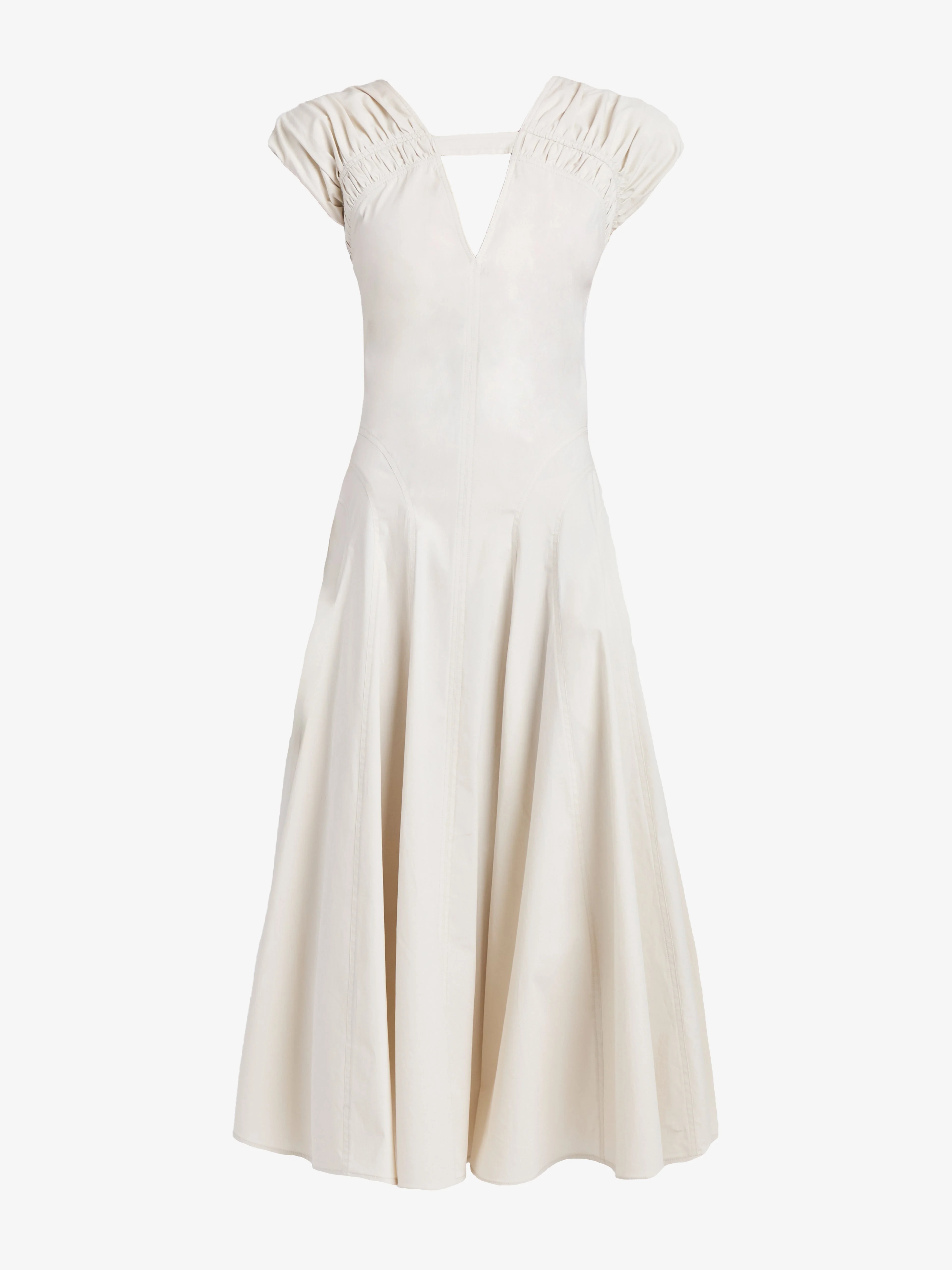 Manoela Dress in Eco Light Compact Poplin - 1