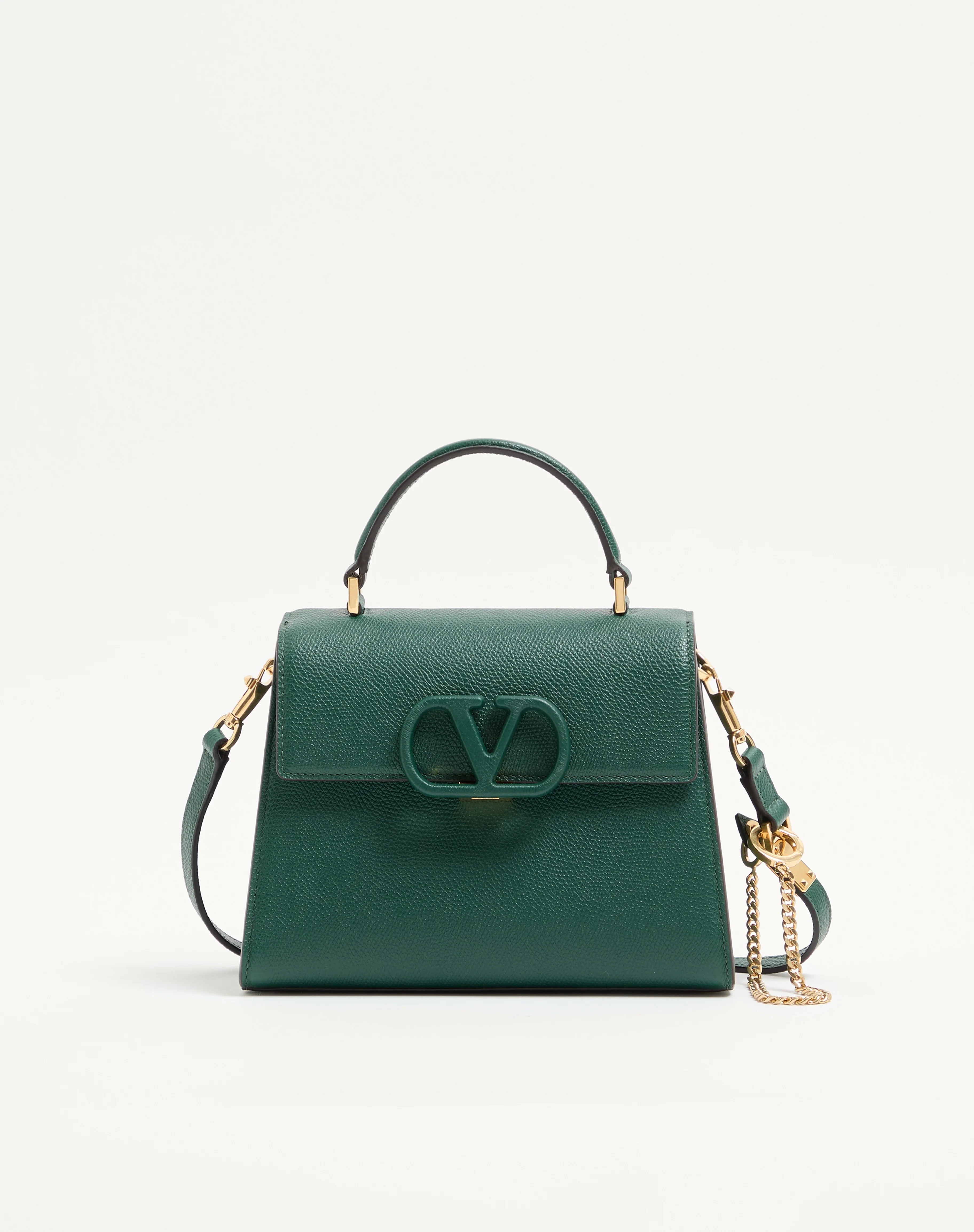 VALENTINO GARAVANI VSLING SMALL HANDBAG IN GRAINY CALFSKIN - 1